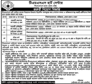 TMSS heart  Foundation job Circular 